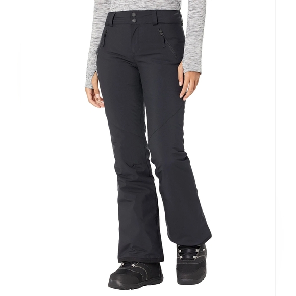 NWT Obermeyer Women's Ski Pant Black Size 10, 10k waterproofing - Picture 1 of 7